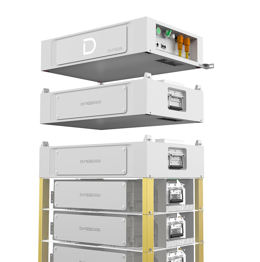 Pin Lithium Điện Áp Cao 15.36-76.8kWh - Pin lưu trữ Dyness STACK100
