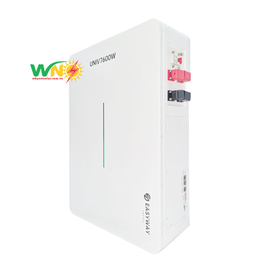 Pin Lithium 7kWh - Pin lưu trữ Easyway UNIV-LV ST7600 51.2V150Ah