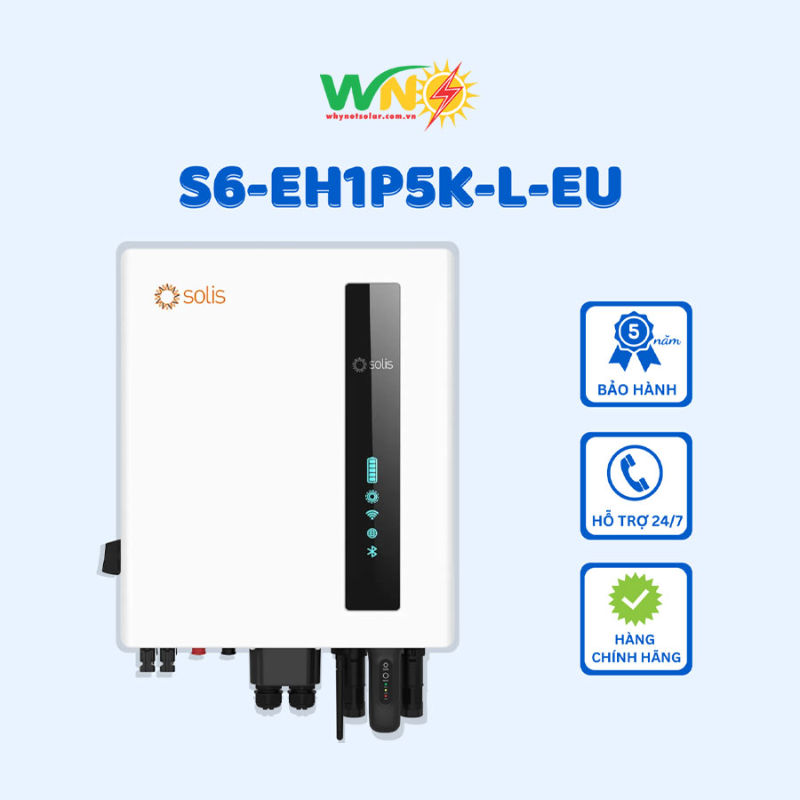 Inverter hybrid Solis S6-EH1P5K-L-EU - Inverter Hybrid