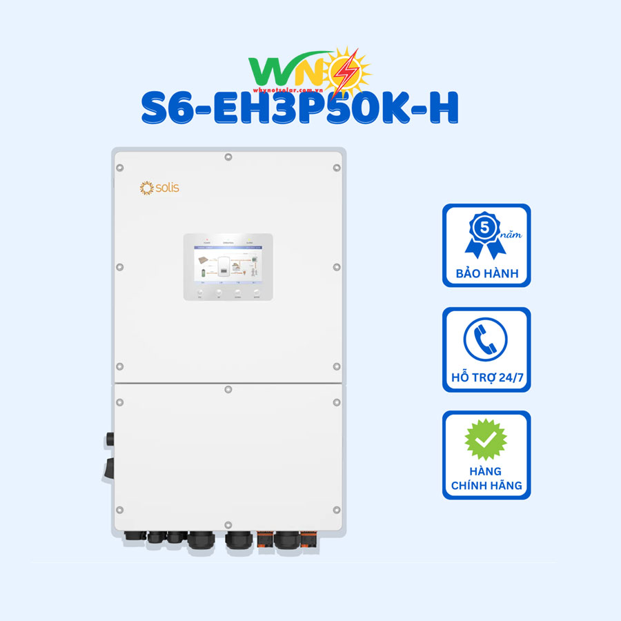Inverter hybrid Solis S6-EH3P50K-H - Inverter Hybrid