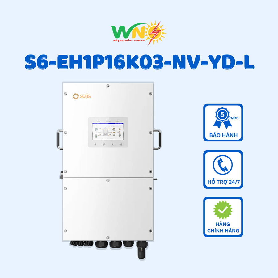Inverter hybrid Solis S6-EH1P16K03-NV-YD-L - Inverter Hybrid