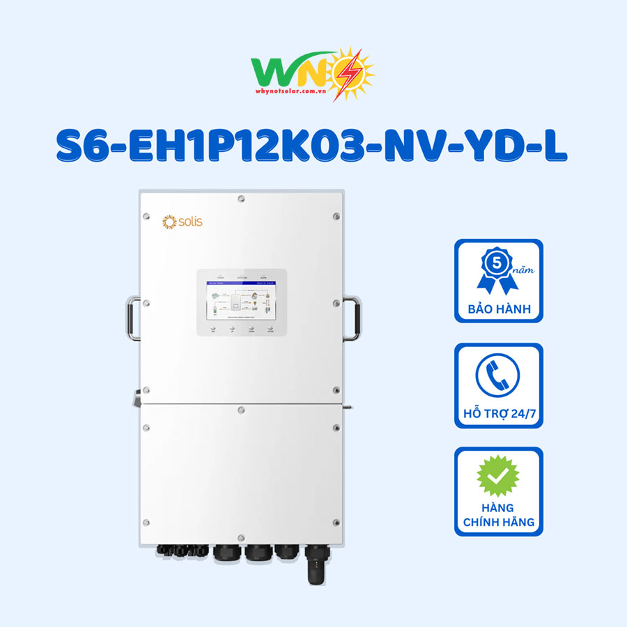 Inverter hybrid Solis S6-EH1P12K03-NV-YD-L - Inverter Hybrid