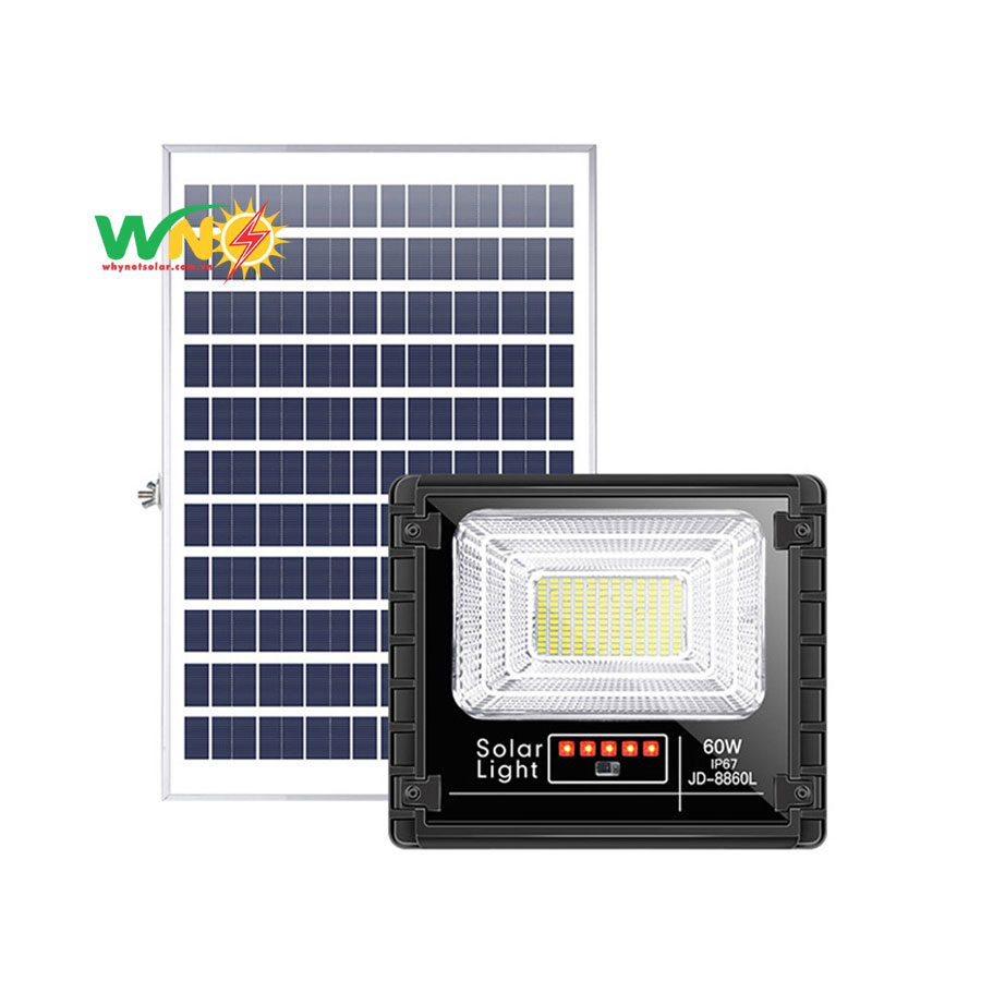 Đèn pha năng lượng mặt trời 60W JD-8860L