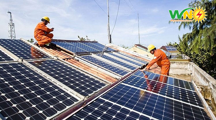 Điện mặt trời tại TP Vinh
